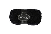 Garn & Zubehör - Creativ Company Acrylic yarn Black 50gr 80m - 421750