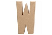 Kunst & Handwerk Ausstattung - Creativ Company Letter Papier-mache - W - 26622