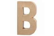 Kunst & Handwerk Ausstattung - Creativ Company Letter Papier-mache - B - 26601