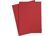Papier, Fotopapier und Etiketten - Creativ Company Paper Red A4 80gr 20pcs. - 218013