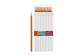 Utensilien zum Schreiben und Zeichnen - Creativ Company Triangular colored pencils - Orange 12pcs. - 38571