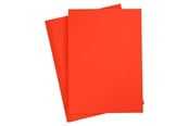 Papier, Fotopapier und Etiketten - Creativ Company Colored Cardboard Clear Red A4 20 sheets - 21114