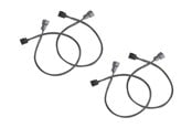 Stromkabel (Extern) - Akasa - fan power extension cable - 4 pin PWM to 4 pin PWM - 30 cm - AK-CBFA01-KT04