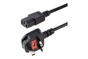 Stromkabel (Intern) - StarTech.com UK Computer Power Cable - 1 m - BS13U-1M-POWER-LEAD