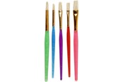 Kreativ-Spiele - Creativ Company Kids Paint Brushes - 5 Pcs. - 10344