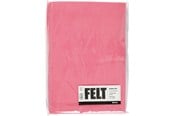 Kunst & Handwerk Ausstattung - Creativ Company Hobby Felt Pink A4 10 Sheets - 45505