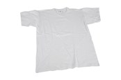 Kostüme - Creativ Company T-shirt White with Round Neck Cotton 7-8 years - 47206