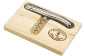 Küchengerät - Jean Dubost Offene Holzkiste aus Stahl mit Korkenzieher - JL0013781L06018