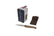Küchengerät - Jean Dubost Taschenmesser Eiche im Lederhalter Laguiole - JL0016760BW2219