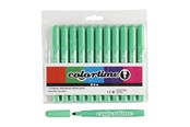 Hobby-Zubehör - Creativ Company Light green Jumbo markers 12pcs. - 37336