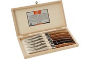 Küchengerät - Jean Dubost Steakmesser Set - Holz - 6 Stück - JL0060084B14017