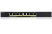 Switches - ZyXEL GS1915-8EP 8-Port GbE Smart Managed Switch PoE+ (60W) - GS1915-8EP-EU0101F