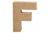 Kunst & Handwerk Ausstattung - Creativ Company Letter Papier-mache Small - F - 26644