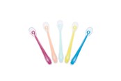 Babypflege - Babymoov Set of 5 silicon spoons 2nd age multicolor - A102407