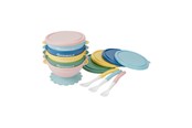 Babypflege - Badabulle Set of 5 non-slip bowls + spoons - B005107