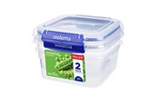 Küchenzubehör - Sistema Square Klip It Plus 2Pack 1.15L - 881652