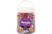 Kreativ-Spiele - Creativ Company Figure Beads in Bucket Acryllic 1100pcs. - 61800
