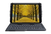 Tastaturen - Logitech Universal - keyboard and folio case - AZERTY - French - Tastatur & Folio-Set - Französisch - Schwarz - 920-008338