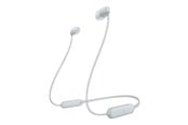 Kopfhörer/Headsets - Sony WI-C100 - Wireless In-ear Headphones - White - WIC100W.CE7