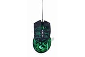 Maus - Gembird USB LED Gaming Mouse - Gaming Maus (Schwarz) - MUSG-RGB-01