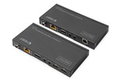 Repeater, boosters, bridges & Transceiver - DIGITUS 4K HDBaseT HDMI KVM Extender Set - DS-55512