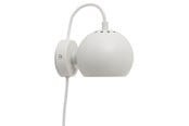 Einrichtung - Frandsen BALL WALL LAMP - MATT WHITE - 104756