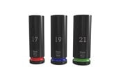 Haus & Garten - Wera Wheel Impaktor C Set 1 Socket set 1/2" drive 3 pieces - 05004595001