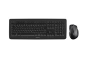 Tastaturen - Cherry DW 5100 - Tastatur & Maus Set - Englisch (UK) - Schwarz - JD-0510GB-2