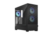 Gehäuse - Fractal Design Pop Air RGB - Black TG Clear Tint - Gehäuse - Miditower - Transparent - FD-C-POR1A-06