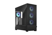 Gehäuse - Fractal Design Pop XL Air RGB - Black TG Clear Tint - Gehäuse - Miditower - Schwarz - FD-C-POR1X-06