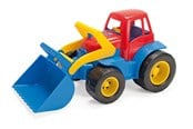 Spielzeugauto - Dantoy Tractor with Plastic Wheels - 2129