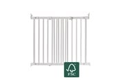 Babypflege - BabyDan FlexiFit Safety Gate Wood White 69-106.5 cm - 500797