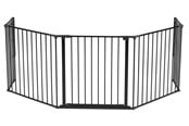 Babypflege - BabyDan Flex XL Safety Gate Black 223-278 cm - 500998