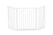 Babypflege - BabyDan Flex M Safety Gate White 90-146 cm - 56214-10400-10