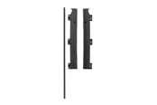 Babypflege - BabyDan Slatted wall Mounting Kit for Safety Gates Black - 501359