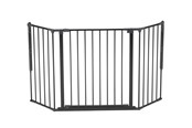 Babypflege - BabyDan Flex M Safety Gate Black 90-146 cm - 500978