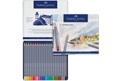 Utensilien zum Schreiben und Zeichnen - Faber-Castell Aqua.stift Goldfaber Aqua 24-Metalletui - 114624