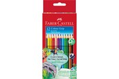 Utensilien zum Schreiben und Zeichnen - Faber-Castell Buntstift Colour Grip 12er Etui - 112412
