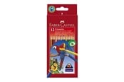 Utensilien zum Schreiben und Zeichnen - Faber-Castell Triangular colour pencils (pack of 12) - 116512