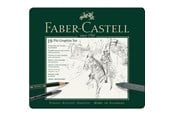 Utensilien zum Schreiben und Zeichnen - Faber-Castell Set Pitt Graphite tin of 19 - 112973