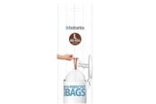 Reinigung - brabantia Size L - trash can liner - 45 L - high-density polyethylene (HDPE) - white - pack of 12 x 10 - 371547