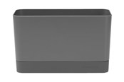 Reinigung - brabantia Sink Side Cleaning tool holder dark grey - 117503