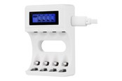 Batterien und Akkus - Deltaco Ultimate Ni-Mh USB charger with 4 x AAA ba - C704A4-4xAAA