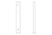 Aufladen von Elektroautos - Wallbox Eiffel Basic - PED-EIFBS-MONO