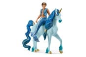 Schleich - Schleich Bayala Aryon on Unicorn - 70718