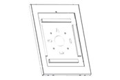 Monitorhalterung - Neomounts WL15-660WH1 - enclosure - for tablet - WL15-660WH1