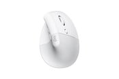 Maus - Logitech Lift for Mac Vertical Ergonomic Mouse - Offwhite - Ergonomische Maus (Weiß) - 910-006477