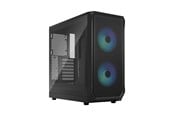Gehäuse - Fractal Design Focus 2 RGB - Black TG Clear Tint - Gehäuse - Miditower - Schwarz - FD-C-FOC2A-03