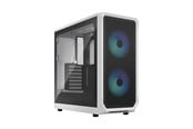 Gehäuse - Fractal Design Focus 2 RGB - White TG Clear Tint - Gehäuse - Miditower - Weiß - FD-C-FOC2A-04