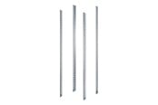 Systemzubehör - TOTEN Blue zinc L-profiles for 600mm wide 42U G se - 985601312